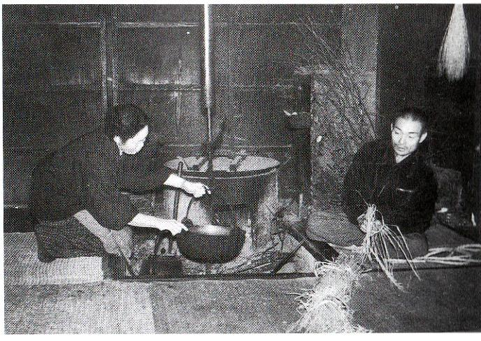 今から 70 年くらい前の農家のくらしの様子