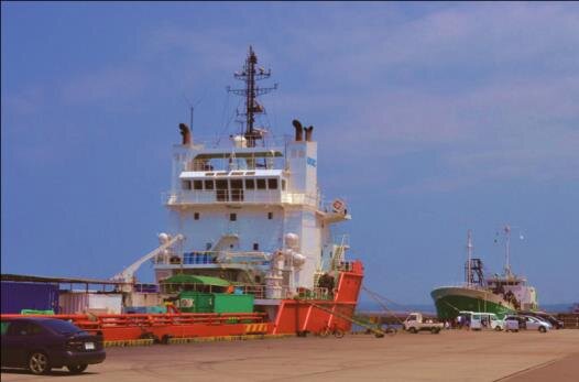 柏崎港（大洲小学校の近く）