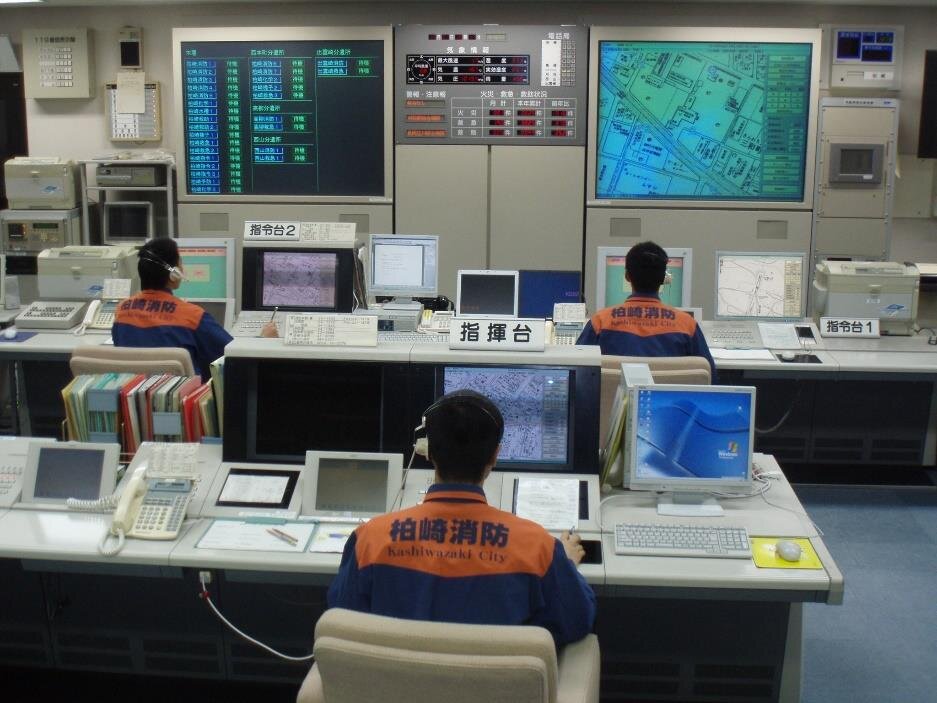 通信指令室