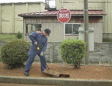 消火栓の点検