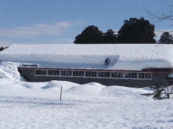 大雪の様子