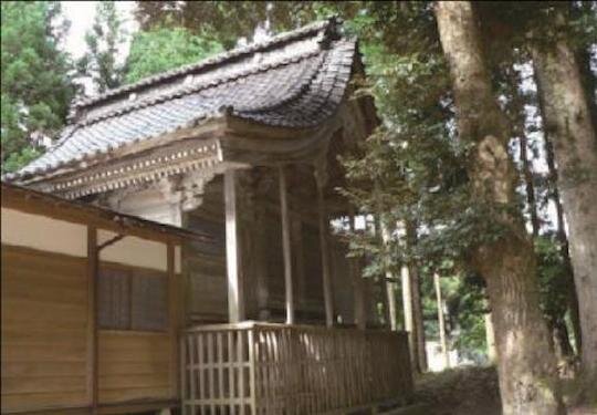二田物部神社本殿