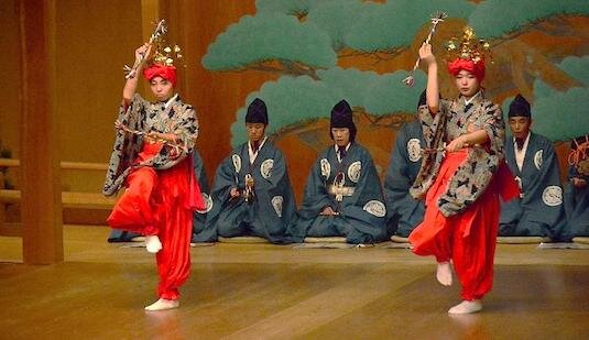 高原田の小切子踊